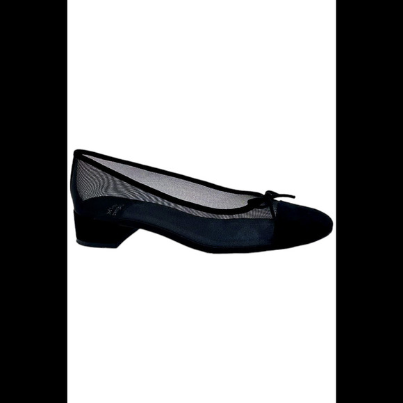 Jeffrey Campbell Women's Dancerie Cap Toe Pump Flats Black - Medium - Picture 1 of 3